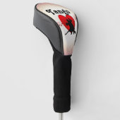 Tango Dances Design personalisieren Golf Headcover (angewinkelt)