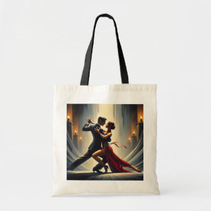 Tango Dancing Couple Tragetasche