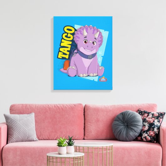 Tango | Dino Ranch Leinwanddruck (Insitu (Wohnzimmer))