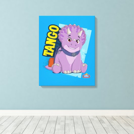 Tango | Dino Ranch Leinwanddruck (Insitu (Holzboden))