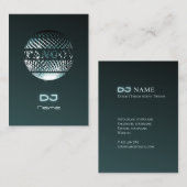 Tango DJ Business Card Visitenkarte (Vorne/Hinten)