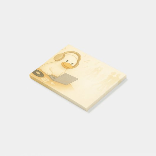 Tango DJ Post-it Klebezettel (angewinkelt)