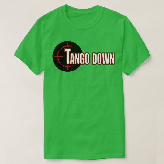 Tango Down T-Shirt (Design vorne)