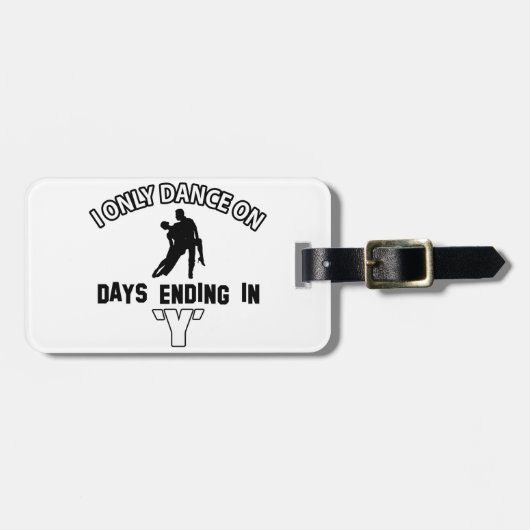 Tango-Entwürfe Gepäckanhänger (Vorderseite horizontal)