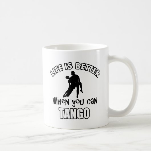 Tango-Entwürfe Kaffeetasse (Rechts)
