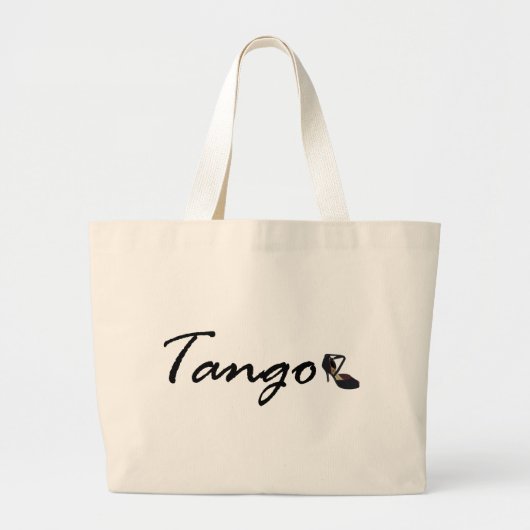 Tango-exklusiver Entwurf! Jumbo Stoffbeutel (Vorne)