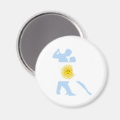 Tango Flag Magnet (Vorderseite/Rückseite)
