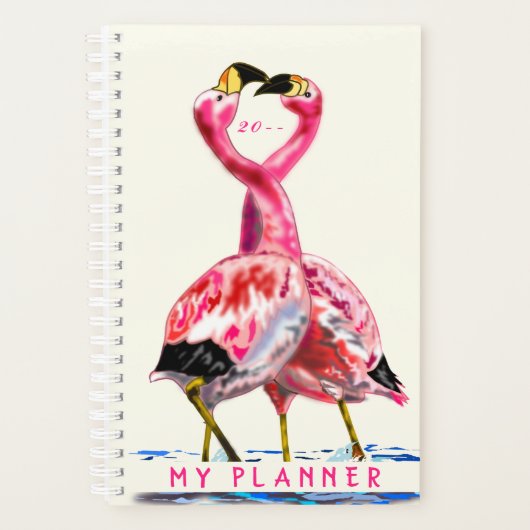 Tango Flamingo Planner Liebe Planer (Vorderseite)