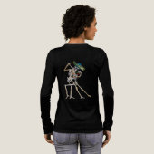 Tango Forever Día de los Muertos Tri-Blend Shirt (Voller Rückseite)