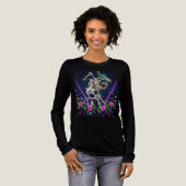Tango Forever Día de los Muertos Tri-Blend Shirt (Volle Vorderseite)