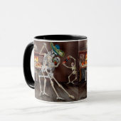 Tango Forever: Para Siempre Dia De Los Muertos Tasse (Vorderseite Links)