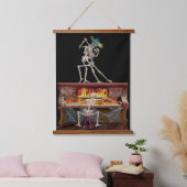 Tango Forever: Para Siempre Wandteppich Mit Holzrahmen (Schlafzimmer)