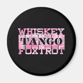 Tango Foxtrot Camouflage Magnet (Vorne)