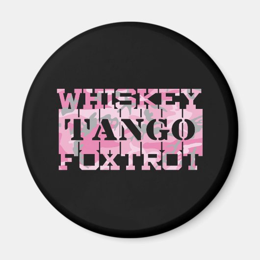 Tango Foxtrot Camouflage Magnet (Vorne)