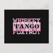 Tango Foxtrot Camouflage Postkarte (Vorderseite)