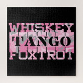 Tango Foxtrot Camouflage Puzzle (Vertikal)