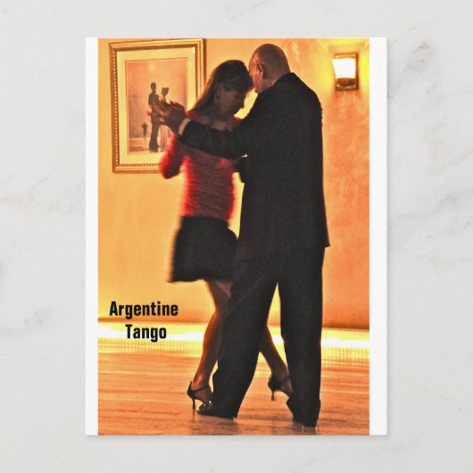 Tango Gig Postkarte (Vorderseite)