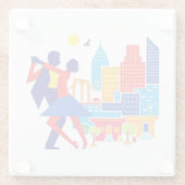 Tango Glass Untersetzer (Rückseite)