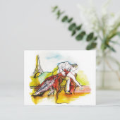 Tango in Paris Postkarte (Stehend Vorderseite)