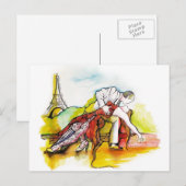 Tango in Paris Postkarte (Vorne/Hinten)
