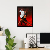Tango in Red Poster (Heimbüro)
