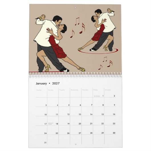 Tango-Kalender 2015 Kalender (Jan 2027)