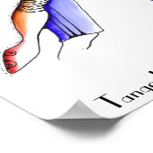 Tango Kiss Poster (Ecke)