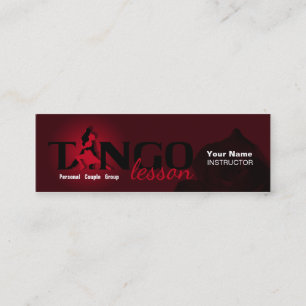 Tango-Lektion - Unternehmen, Visitenkarte