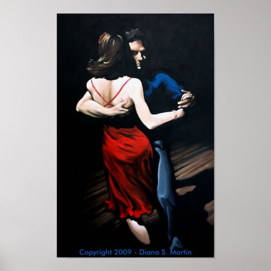 Tango Liebe Poster Print (Vorne)