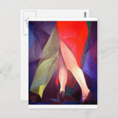 Tango-Liebe Postkarte (Vorne/Hinten)