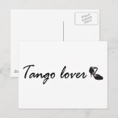 Tango Lover Produkte! Postkarte (Vorne/Hinten)