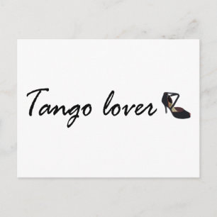 Tango Lover Produkte! Postkarte