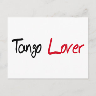 Tango Lover Produkte! Postkarte