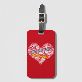 Tango Milongas von Buenos Aires Vergangenheit und  Gepäckanhänger