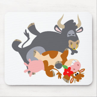 Tango! Mousepad (Stier und Cartoon)