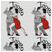 Tango-Paare Stoff (Nahaufnahme)