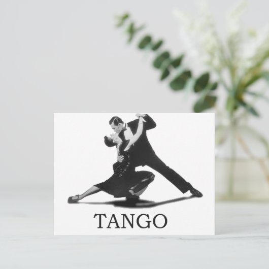 TANGO POSTKARTE (Stehend Vorderseite)