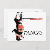 TANGO POSTKARTE (Vorne/Hinten)