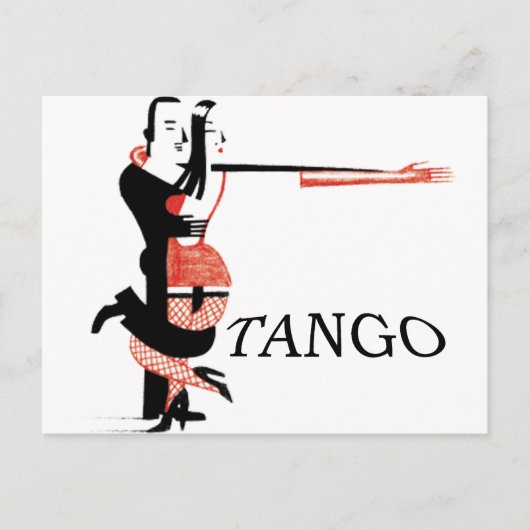 TANGO POSTKARTE (Vorderseite)