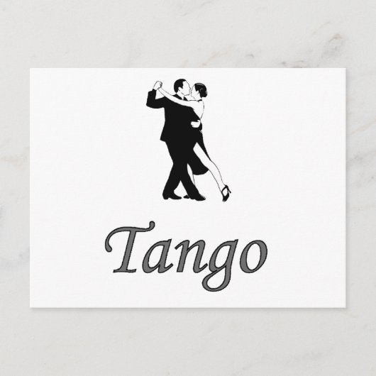 TANGO POSTKARTE (Vorderseite)