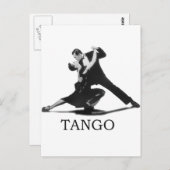 TANGO POSTKARTE (Vorne/Hinten)
