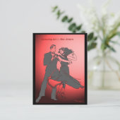 Tango Postkarte (Stehend Vorderseite)