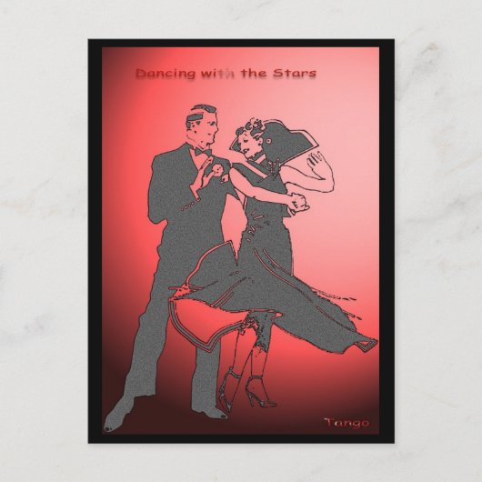 Tango Postkarte (Vorderseite)