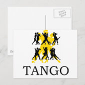 TANGO POSTKARTE (Vorne/Hinten)