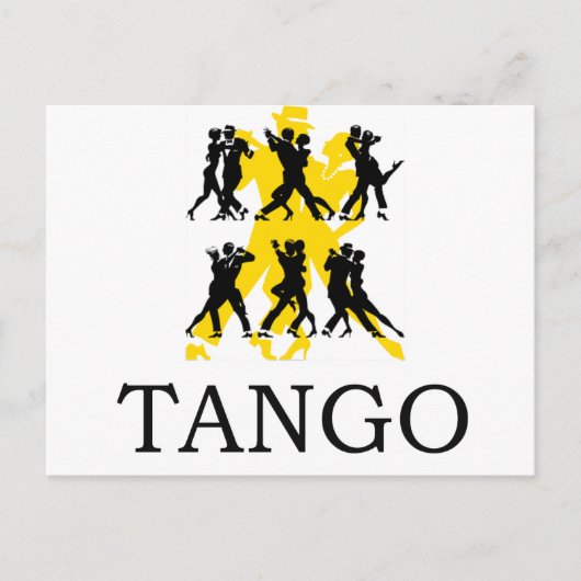 TANGO POSTKARTE (Vorderseite)