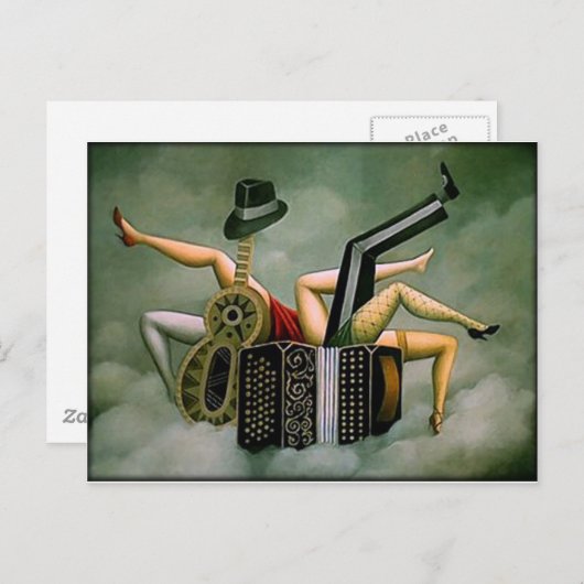 TANGO POSTKARTE (Vorne/Hinten)
