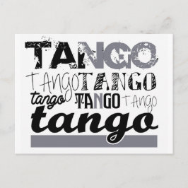 Tango Postkarte