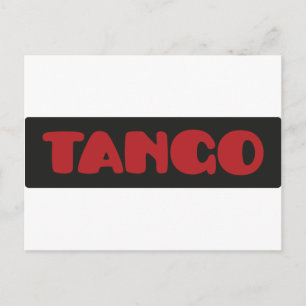 Tango Postkarte