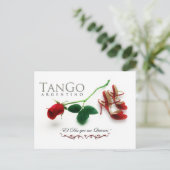 Tango-Quelle Postkarte (Stehend Vorderseite)
