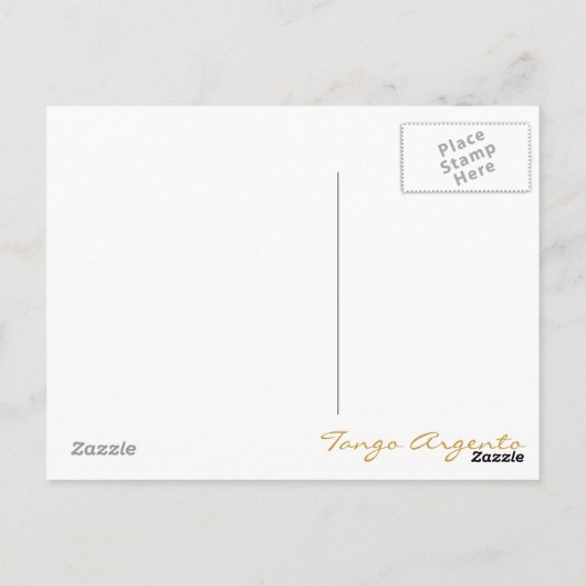 Tango-Quelle Postkarte (Rückseite)